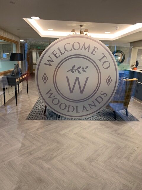 Welcome to Woodlands Sign