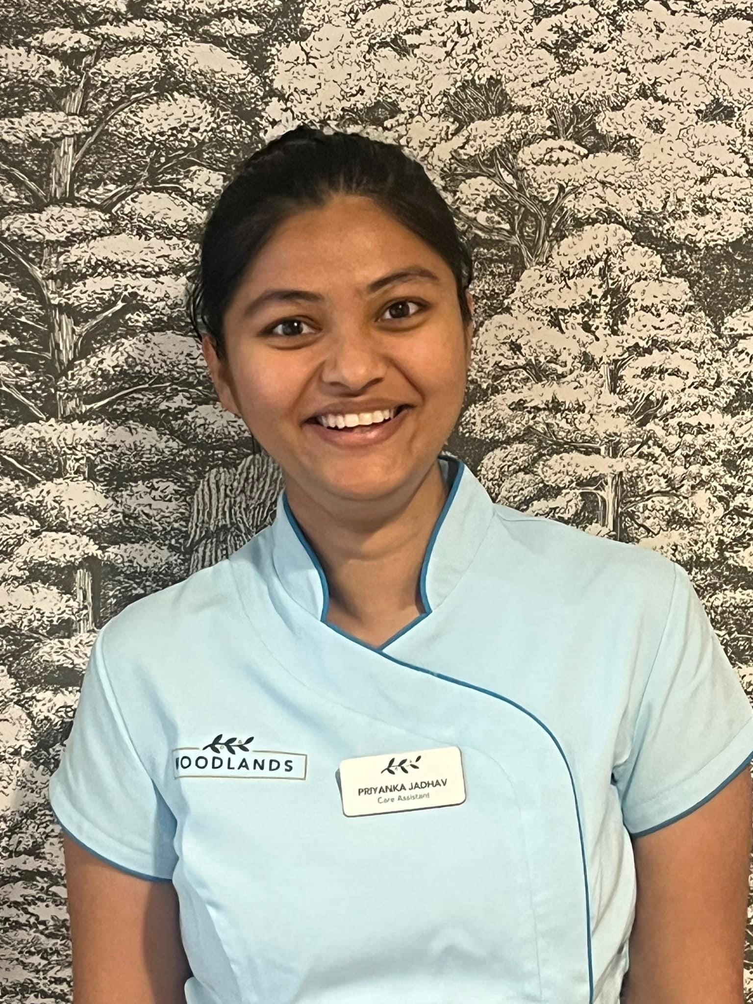 Priyanka Jadhav, Care Assistant at Woodlands