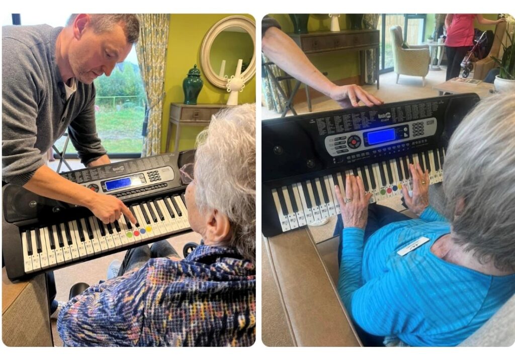 Piano Lessons - Woodlands Care Home in Aberdeen